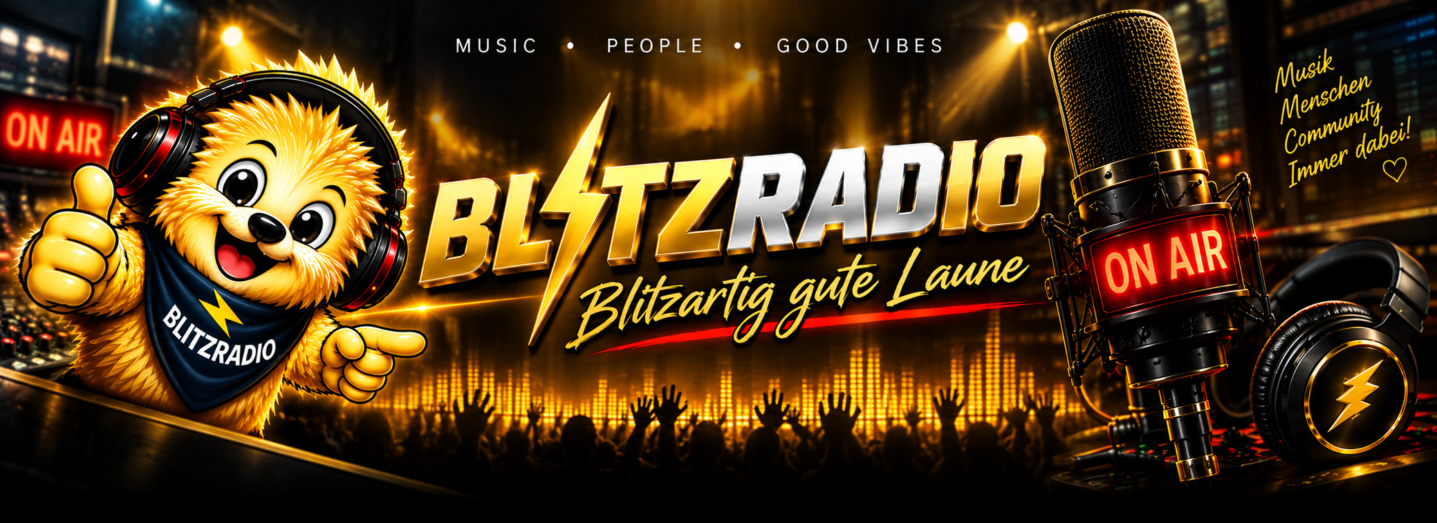 Blitzradio – Blitzartig gute Laune